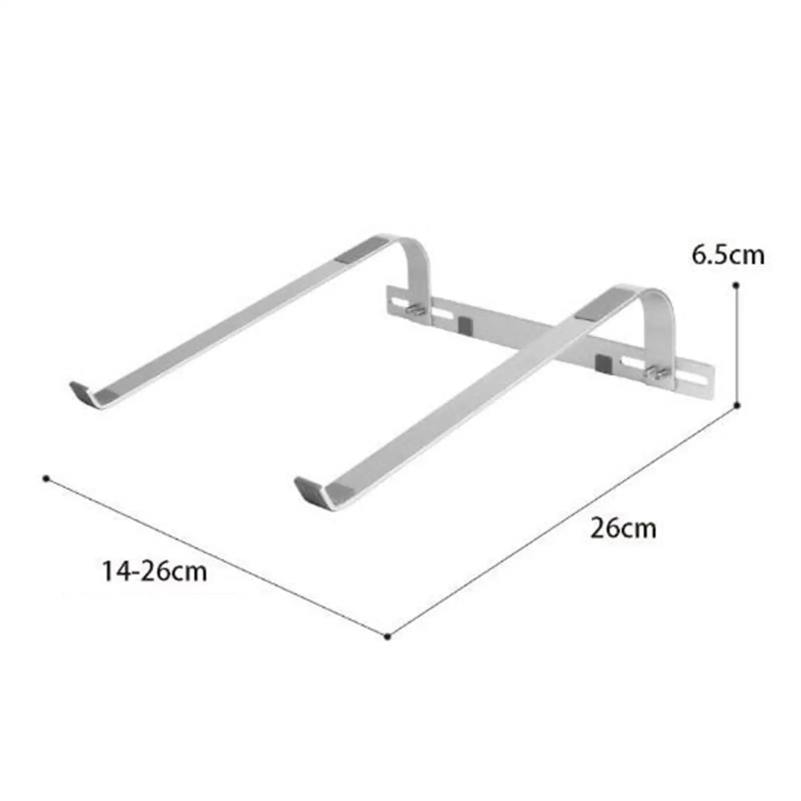 모든 노트북 스탠드, 화이트 칼라, 학생 책상, 사무용품, 휴대용 사무원 PC 거치대 라이저, 노트북 라이저