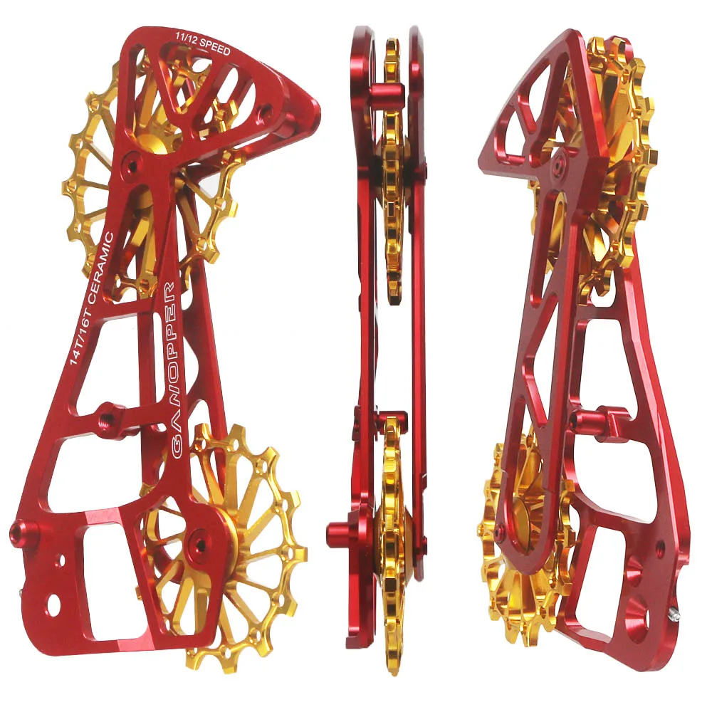 14/16T MTB Road Schaltwerk Käfig Pulley Jockey Räder 11/12 geschwindigkeit Übergroßen Keramik Lager Für SRAM NX GX X01 XX1 EAGLE AXS – Detail 21