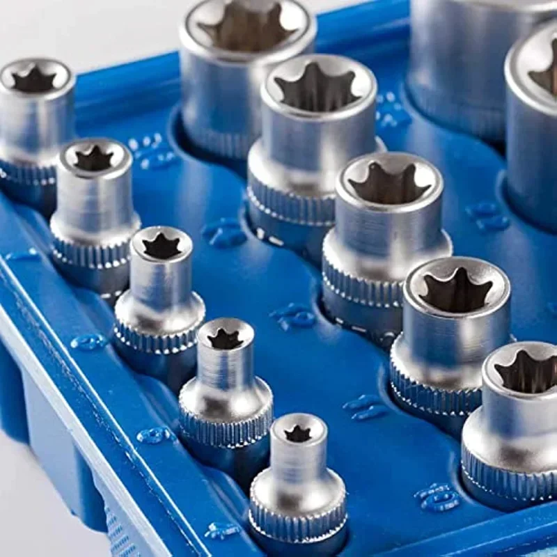 thumbnail image 2 of 14pcs E Torx Socket Set 3 8 4 Premium Female - Australia 2 of 12