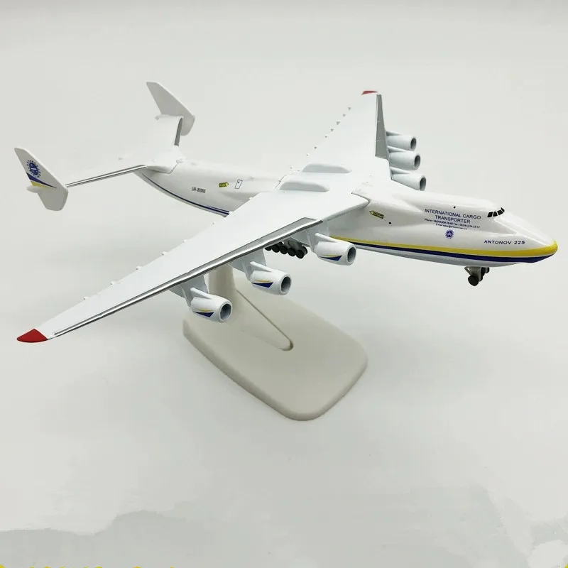 

Большая модель самолета An225 из сплава, аксессуары для имитации самолета, Классическая фототкань, оригинальная упаковка, оптовая продажа