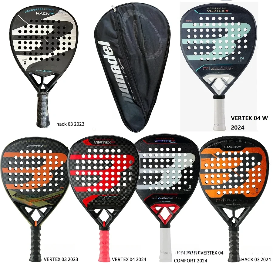 Padel Tennis Rackets Racquets Carbon Fiber EVA Memory Flex Foam Core Paddle Racket Lightweight Pop Tennis
