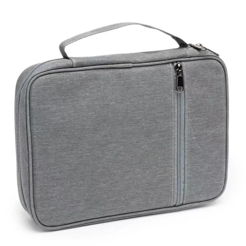 FINPAC Bible Cover, Carrying Book Case Church Bag Bible Protective With Handle And Zippered Pocket Perfect Gift