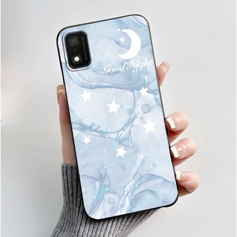 Adorable Cartoon Soft Silicone Protective Phone Case - Printed Design Cover