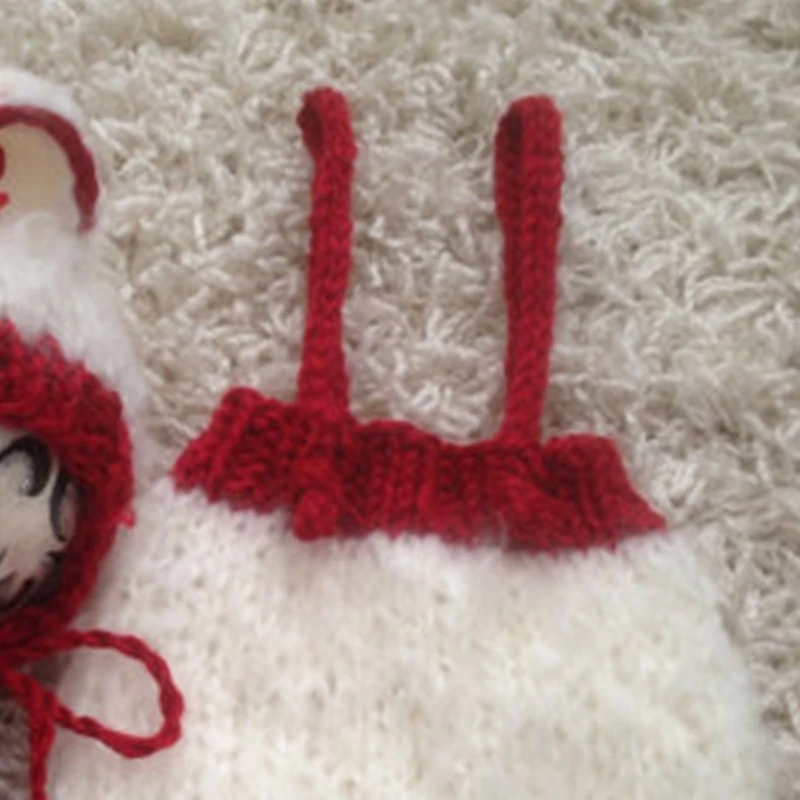 

Newborn Shower Gift Photo Props Crochet Bear Cap Costume Photostudio Props Suit Wholesale