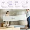 12 Inch Queen Size Mattress, Bamboo Charcoal Memory Foam Mattress, Bed in a Box,White 4