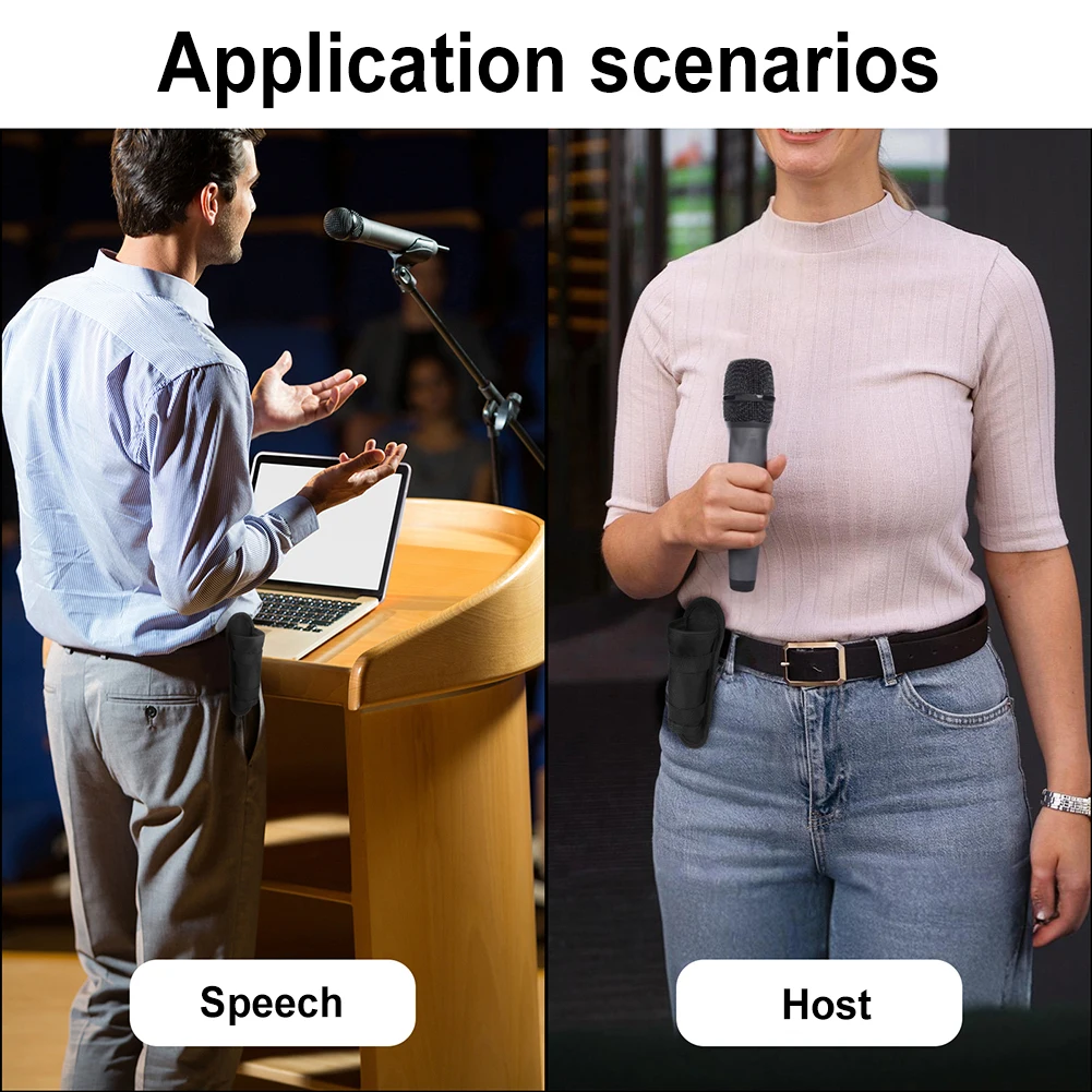 Microphone Storage Bag Lightweight Mic Storage Holder Universal Microphone Case for JBL PartyBox Mic Accessories