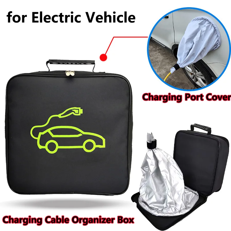 TinChingT ] Ev Charger Cover Universal Electric Vehicle Charging Port Rainproof Cover Ev Charger Guns Cover Electric Car Accessaries %e0%b9%83%e0%b8%ab%e0%b8%a1 %e0%b9%88  I.188354186