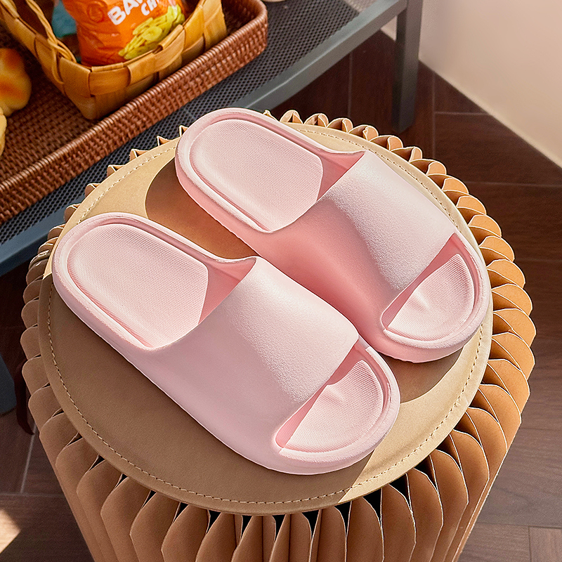 UTUNE Massage Women Slippers Mute Air Cushion Thick Sole Indoor Bath EVA Shoes Soft Slides Non-slip Men Summer Outdoor Sandals