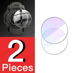 Premium 9H Tempered Glass Screen Protector - HD Anti - Scratch Protection Film - Instinct 2X Solar (2 Pcs)