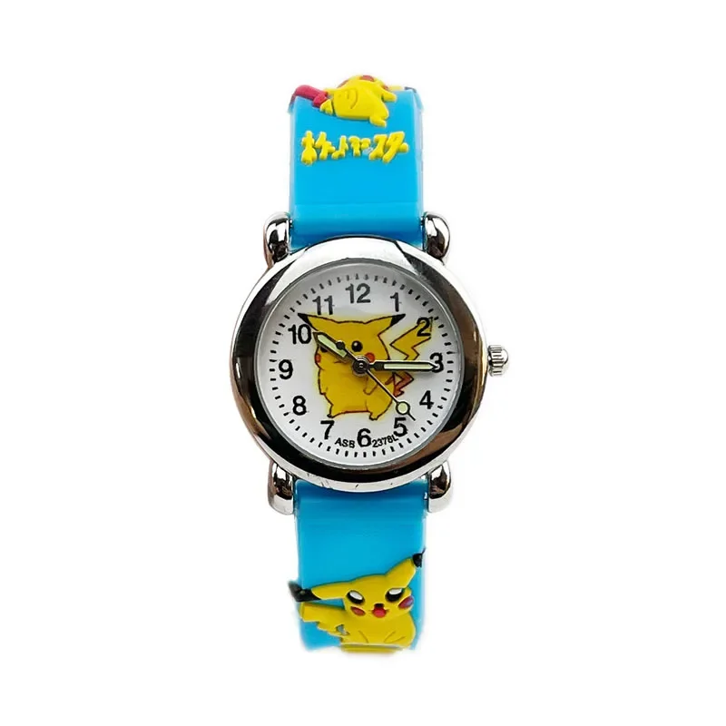 Hot Selling Baokemeng Series Pikachu Quartz Watch Cartoon Watch Boys and Girls Children's Day Gift Creative Gift Birthday Gift