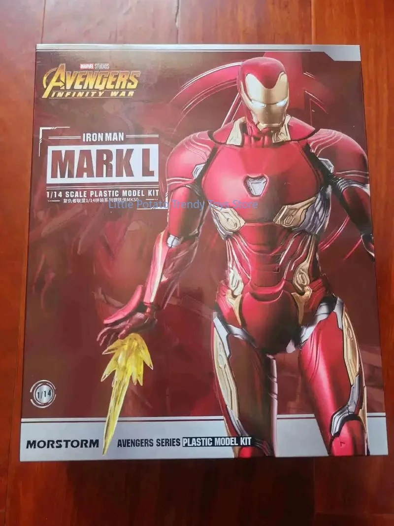 재고 있음) MOR Storm Avengers: Endgame Iron Man Mark 85 Mark 50 조립 모델 장난감  Collectible Gift The Avengers-Freehip.co.kr