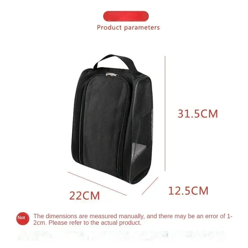 Portable Storage bag Mesh breathability Football Boot Bag, Golf Football Basketball Shoe Bag for Men Women Boys Girls 2