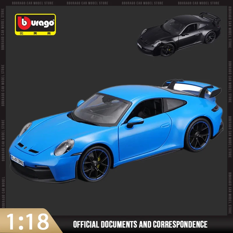 

Модель автомобиля Maisto 1:18 Porsche 911 GT3 из сплава, винтажная оригинальная имитация спорта, литой металлический игрушечный автомобиль, имитация мальчика, подарочный набор