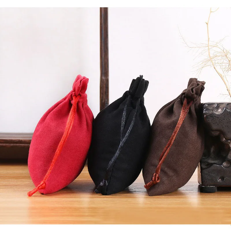 50pcs/lot 8x10cm, 10x12cm Christmas Wedding Party Gift Package High Quality Velvet Jewelry Bag Small Drawstring Bags Pouches