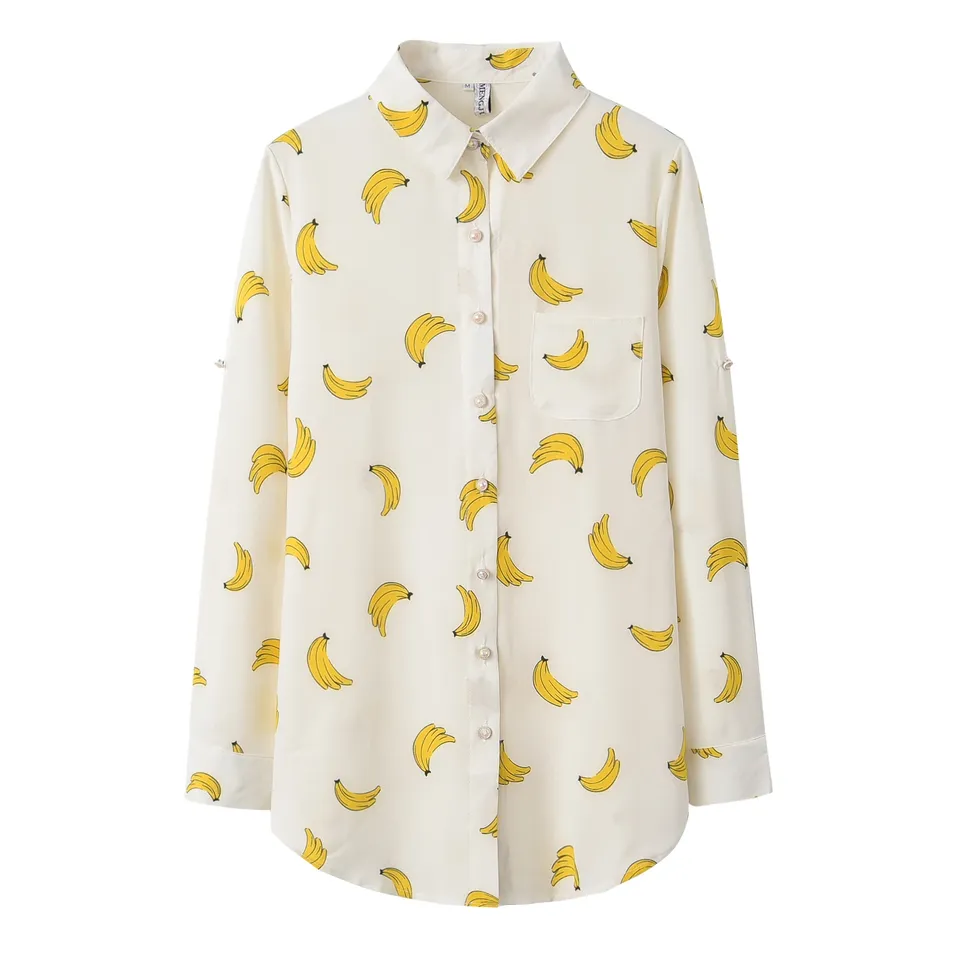 Loose Casual Polka Dot Shirts Women 2024 New Ladies Sweet Simple Style Long Sleeve Print Shirt Female Blouse & Tops Lady Clothes