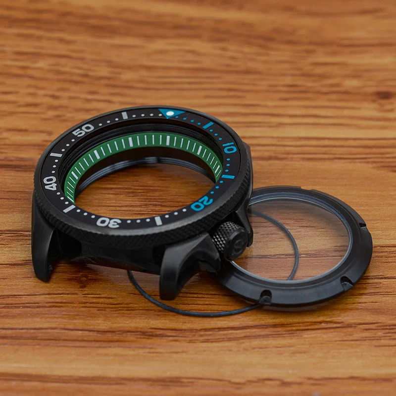 Vetro Zaffiro 20ATM 40mm Orologio Da Uomo Lucidato Parti - Foto 8