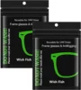 1-50PCS Reusable Anti-Fog Glasses Wipes Suede Pre-moistened Antifog Lens Cloth Defogger Eyeglass Wipe Glasses Prevent Fogging 6