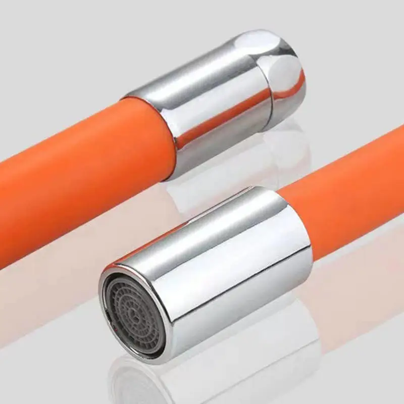 Kitchen Faucet Extension Extender Universal Rotating Flexible Hose Water Tap Pipe Tube For Bathroom Wash Basin