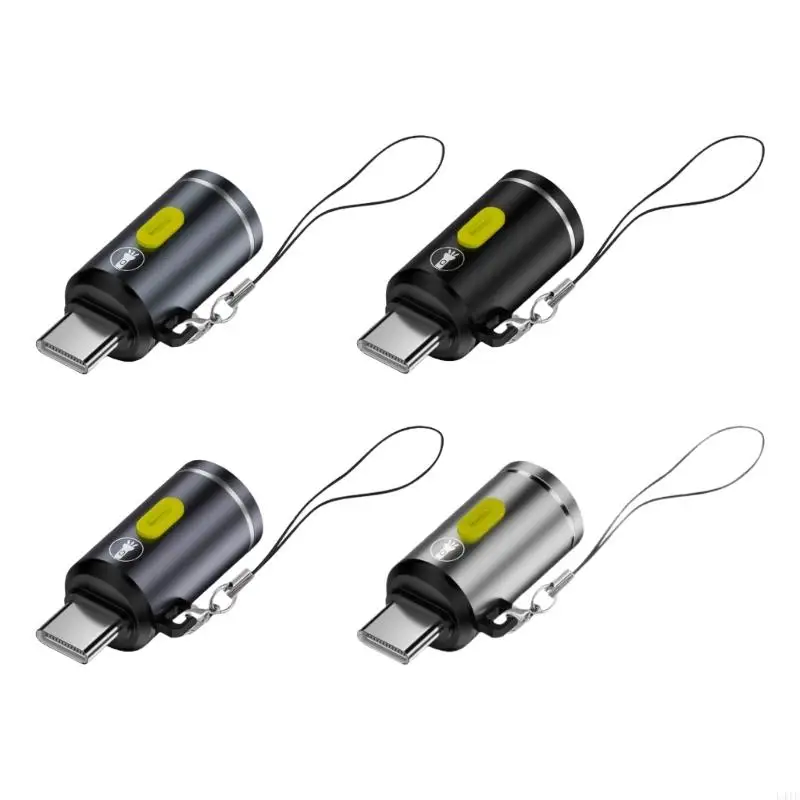 L41F Lightweight Mini Type C Flashlight USB C Torchs For Outdoor Activity&Emergencies
