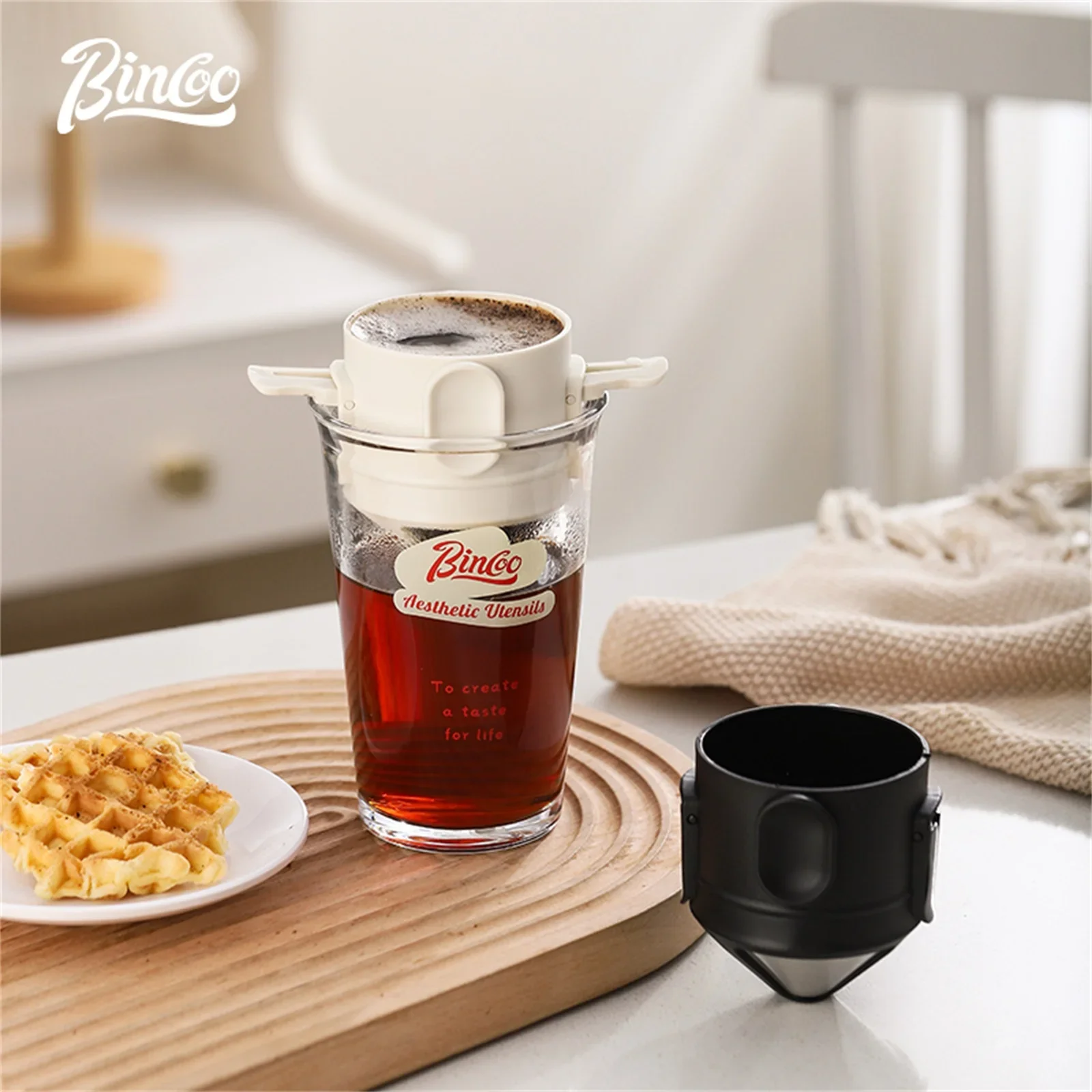 ماكينة قهوة ستانلس ستيل محمولة