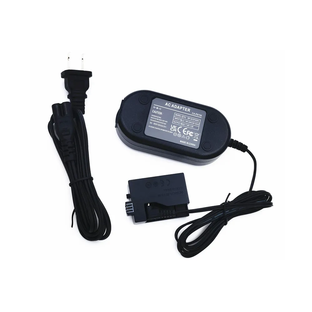 Universal AC Power Adapter Charger with DC Coupler and Dummy Battery