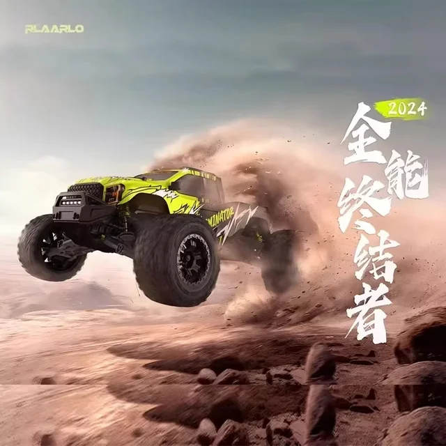 RLAARLO RC Cars RZ001 Monster Truck Omnipotent Terminator 4WD 1:10 Brushless Electric Off Road RC Model Toy Car Christmas Gift 3