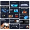 2025 New Blackview Tab 60 WIFI Tablet 10.1Inch IPS Display Widevine L1 Android 14 5100mAh Battery 12GB(4+8Expand) 128GB PC Pad 2