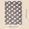Winter Baby Blanket Baby Swaddle Wrap Flannel Lamb Fleece Warm Quilt for Newborn Bedding Soft Baby Stroller Blanket for Newborn 6