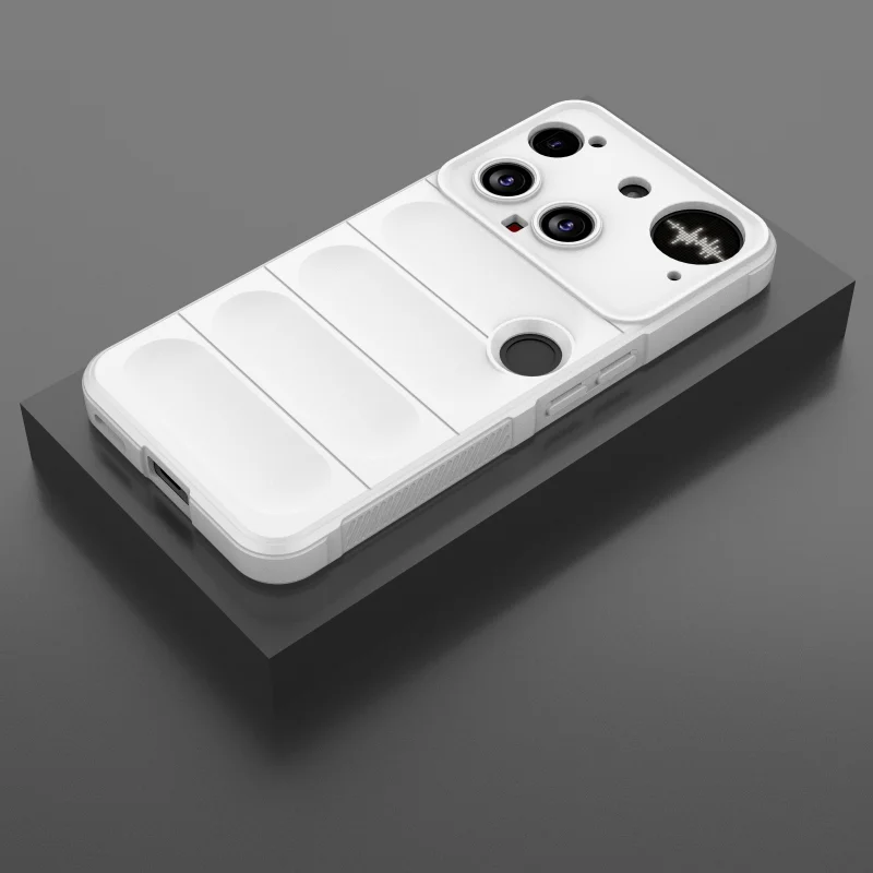Anti-Slip Shockproof Silicone TPU Protective Back Cover