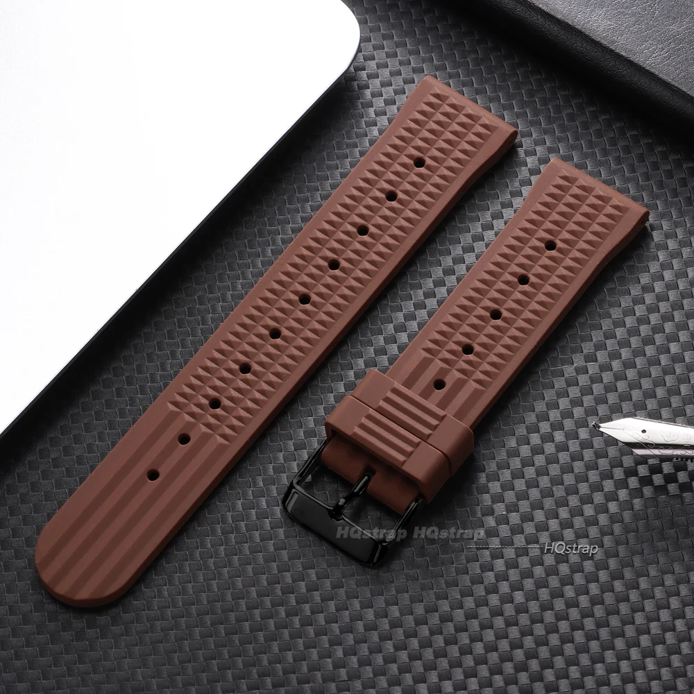 Deluxe Silicone Waterproof Watchband Replacement Strap