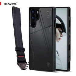 Nubia Red Magic Camo Protective Hard Case with Wrist Strap Lanyard for Pc + tpu (Transparent)