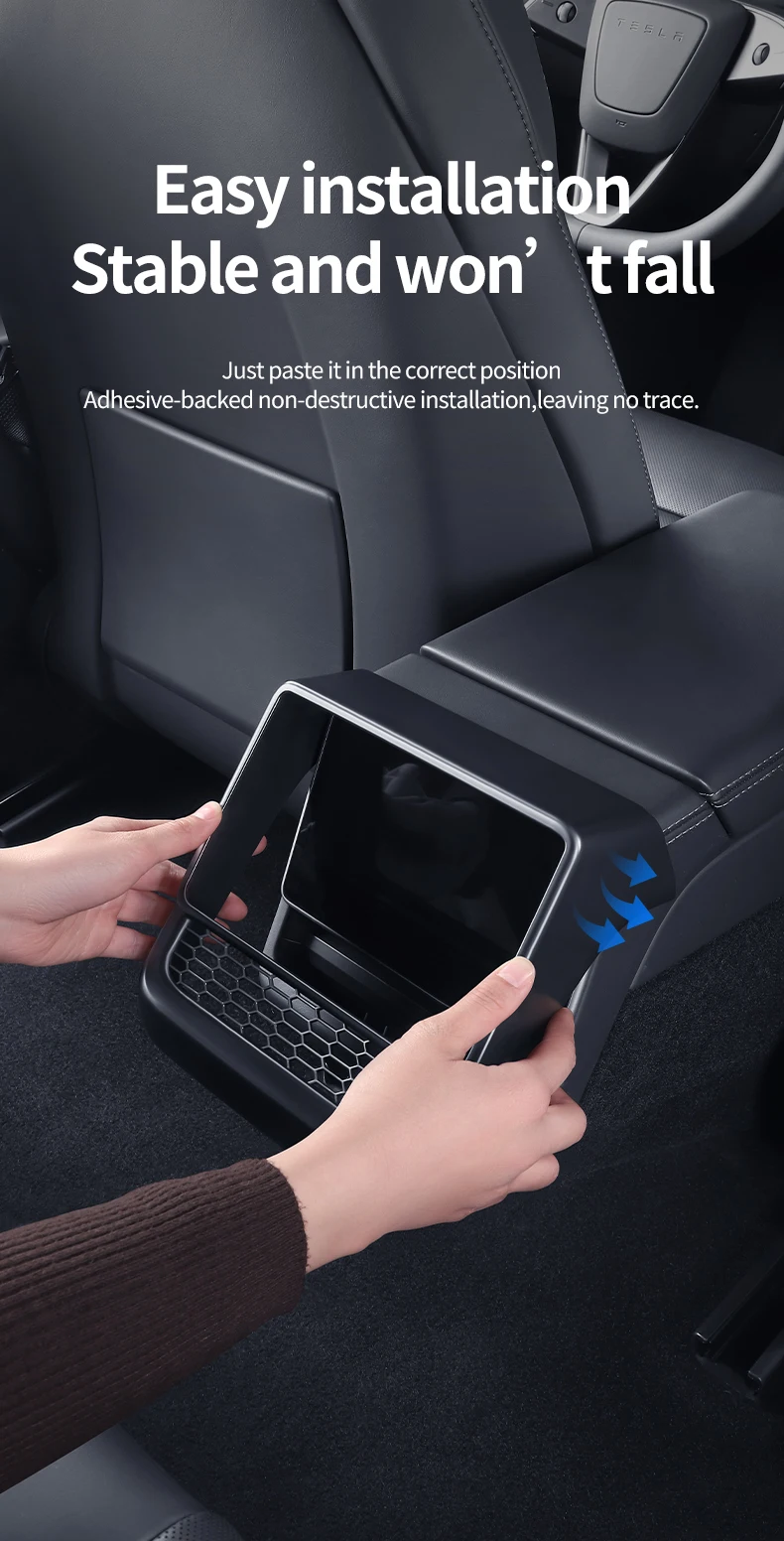 Rear Air Vent Cover For Tesla Model 3 Y Juniper highland back seat Accessories C