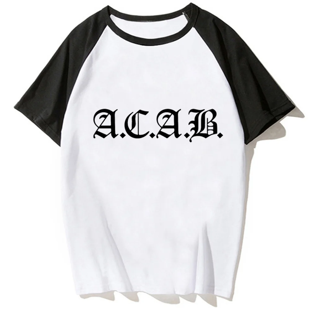 

Acab top men funny harajuku anime Tee boy graphic clothing