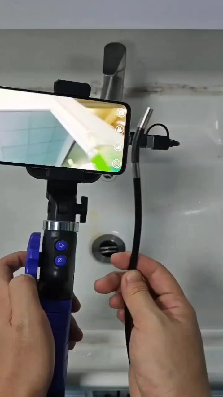 Двухсторонний шарнирный эндоскоп 2MP 1080P 3 9 мм