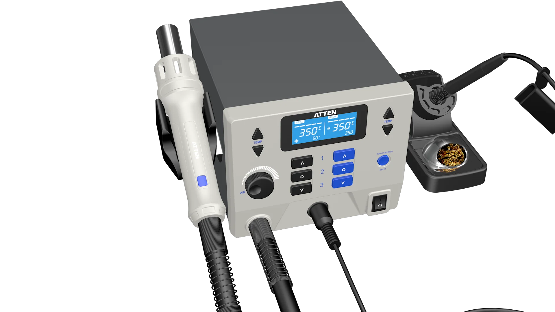 Wireless Rework Station ATTEN ST-8902D 2 in 1 Digital Rework Station - Acil Shop