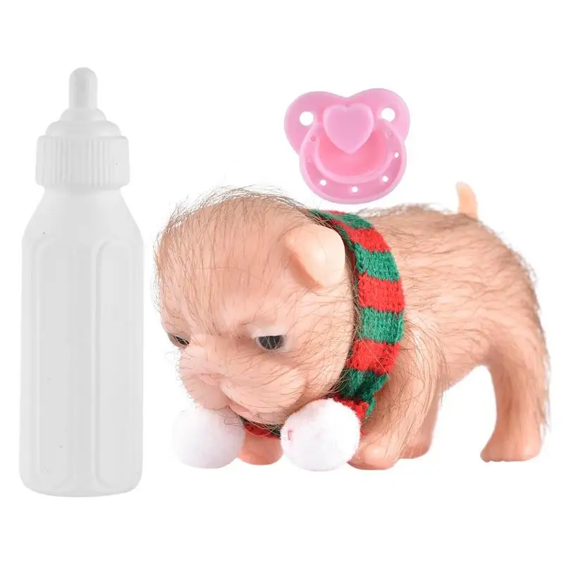 

Кукла-Лев для детей, 4,5 дюйма, силиконовая кукла-Лев, мягкая игрушка-Лев для малышей, игрушки-животные с аксессуарами, милая детская декоративная премия для детей