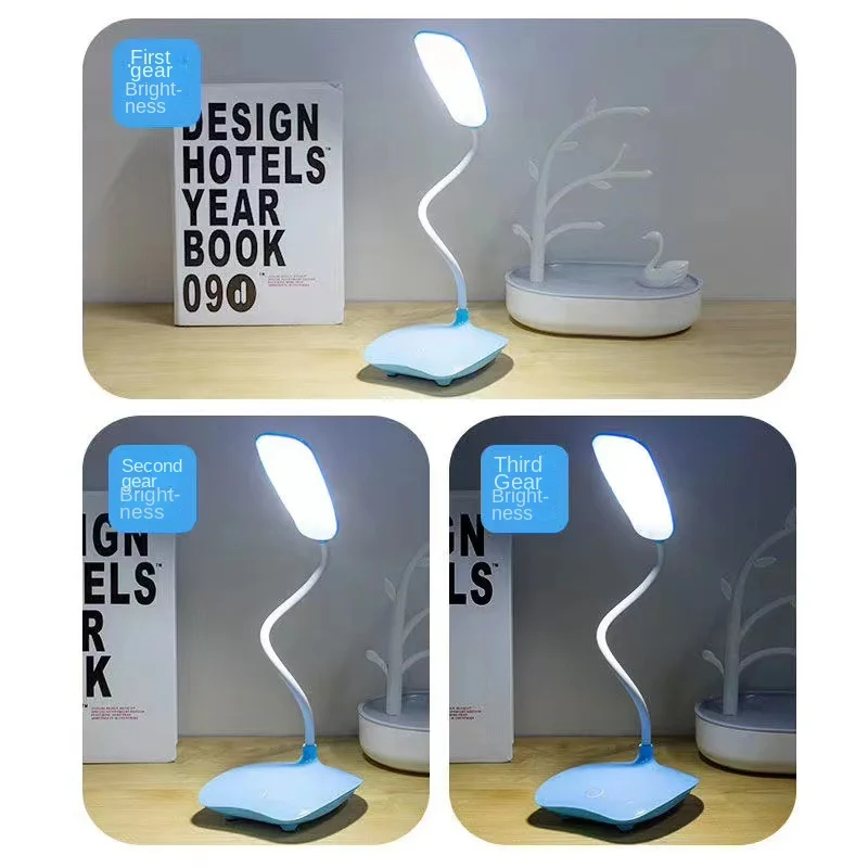 Llampara 충전식 LED 에크리토리오, USB 보호 안경, Luz Nocturna Para Habitacion, Mesita De Noche