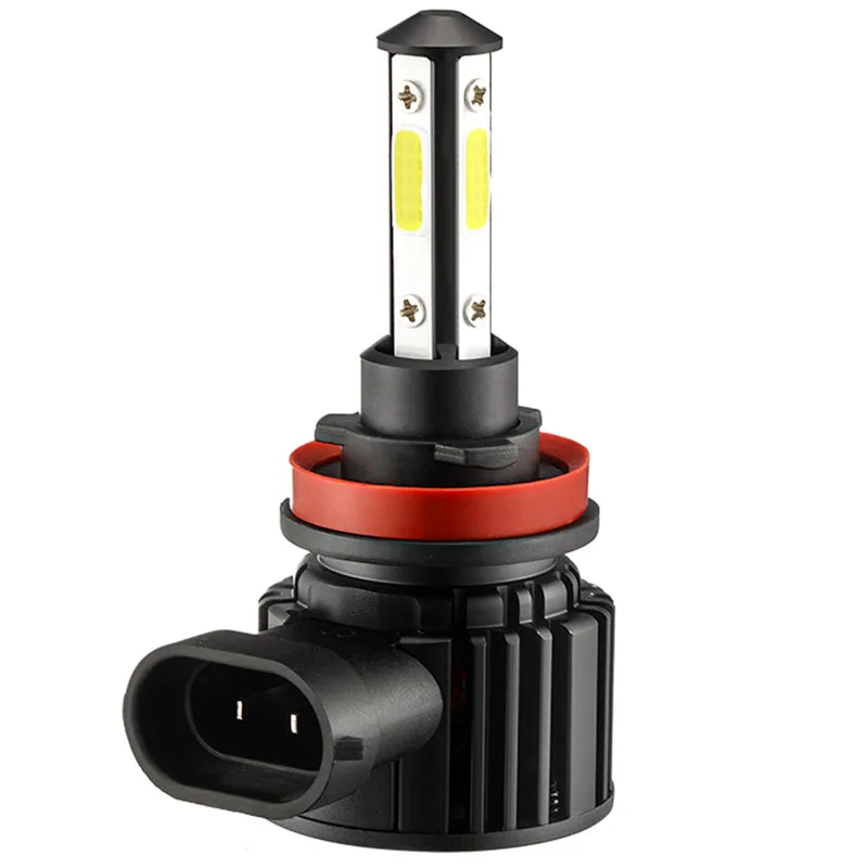 

F8 4-Side Glow LED Car Headlight Automobile LED Lamp Upgrade Section Universal Car Headlight