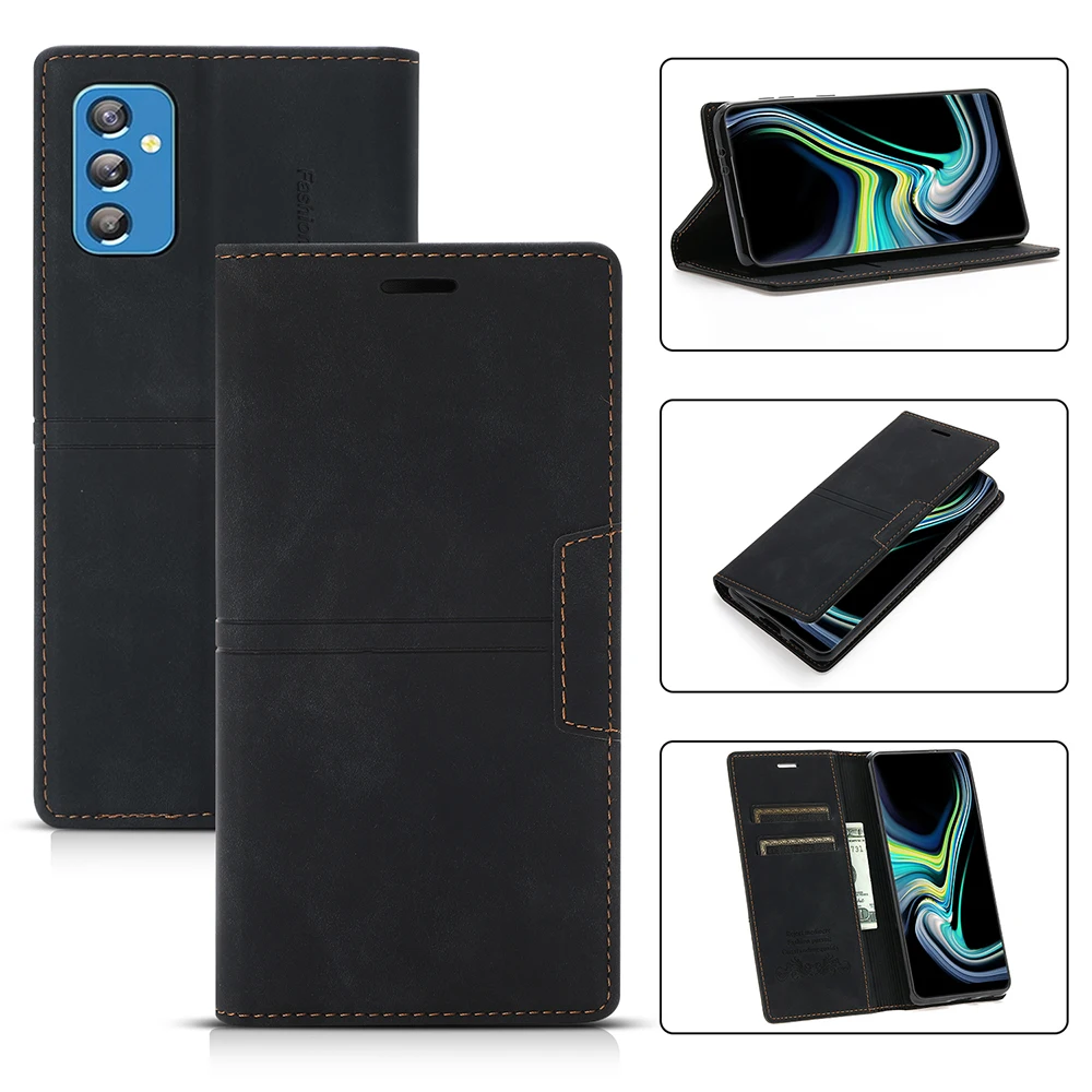 Wallet Leather Anti-fall Case For Sony Xperia 1 ii 2 5 8 10 iii Phone Cover For iPhone SE 6 6S 7 8 X XR XS 11 12 13 Pro Max