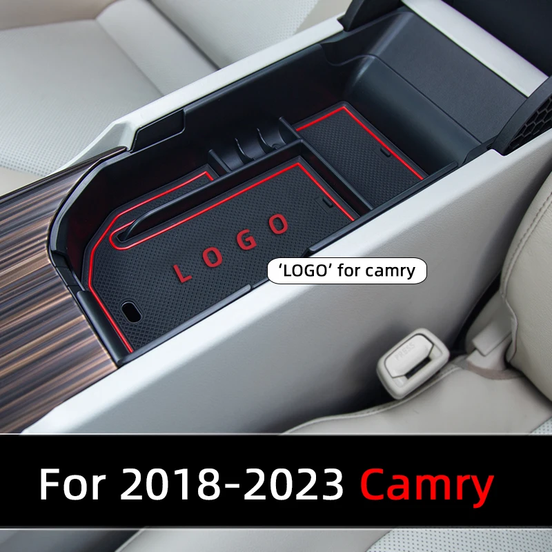 Für Toyota Camry XV70 Armlehnenbox Mittelkonsole Aufbewahrung Ordnungsbehälter Organizer Halter LHD