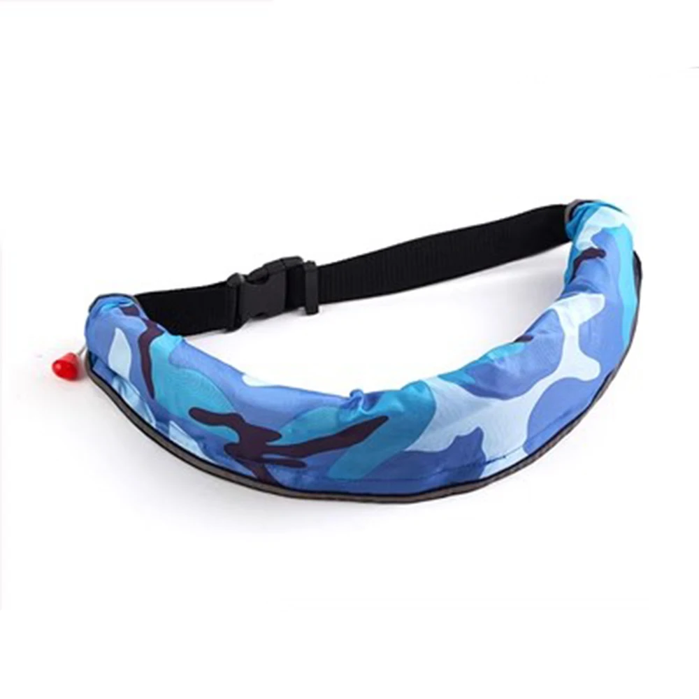 Professional Automatic Inflatable Fishing Life Jacket Waist Bag High Buoyancy Adult PFD Life Belt Vest Swimming Ring