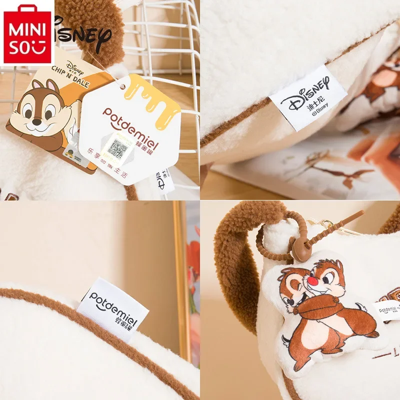 MINISO Disney Comic Stitch Bath Lightyear Fashion Shoulder Bag Student Sweet Versatile Portable Underarm Bag