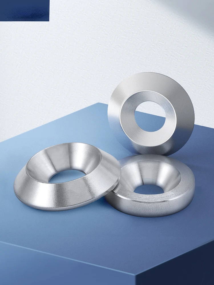 Stainless Steel Fisheye Washers / Bumpy Countersunk Gaskets - Assorted Sizes M2 To M10