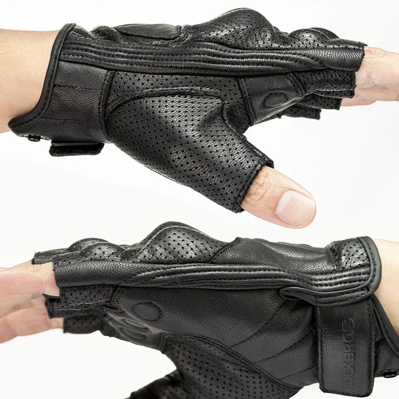 ROCKBROS Bicycle Men Women Gel Protector Tactical Motorcycle Gloves Sport Short Bike Gloves Breathable Half Finger
