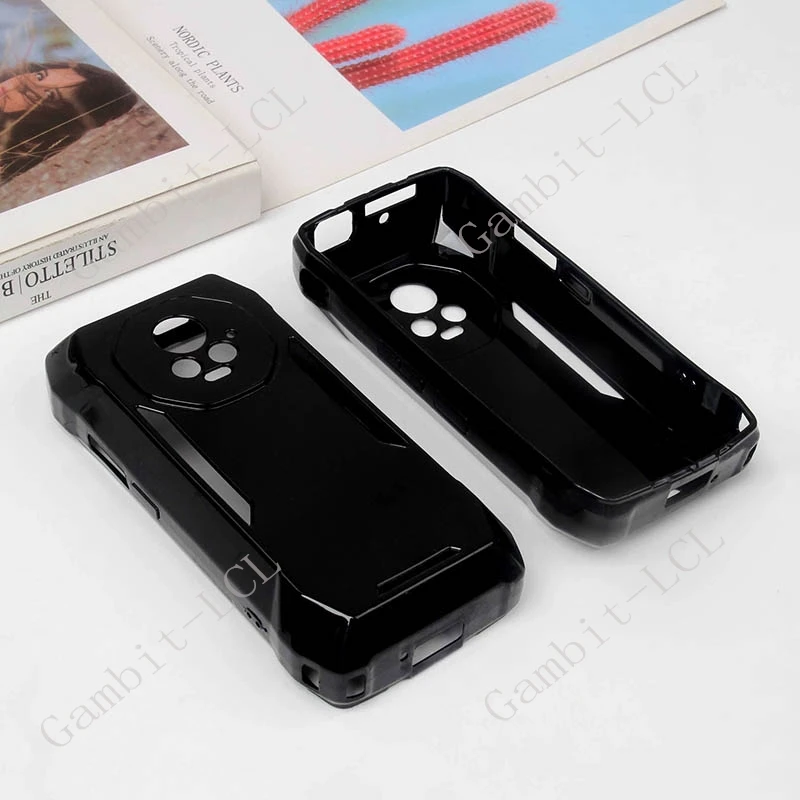 Durable Anti-Falling Shockproof TPU Case in Black