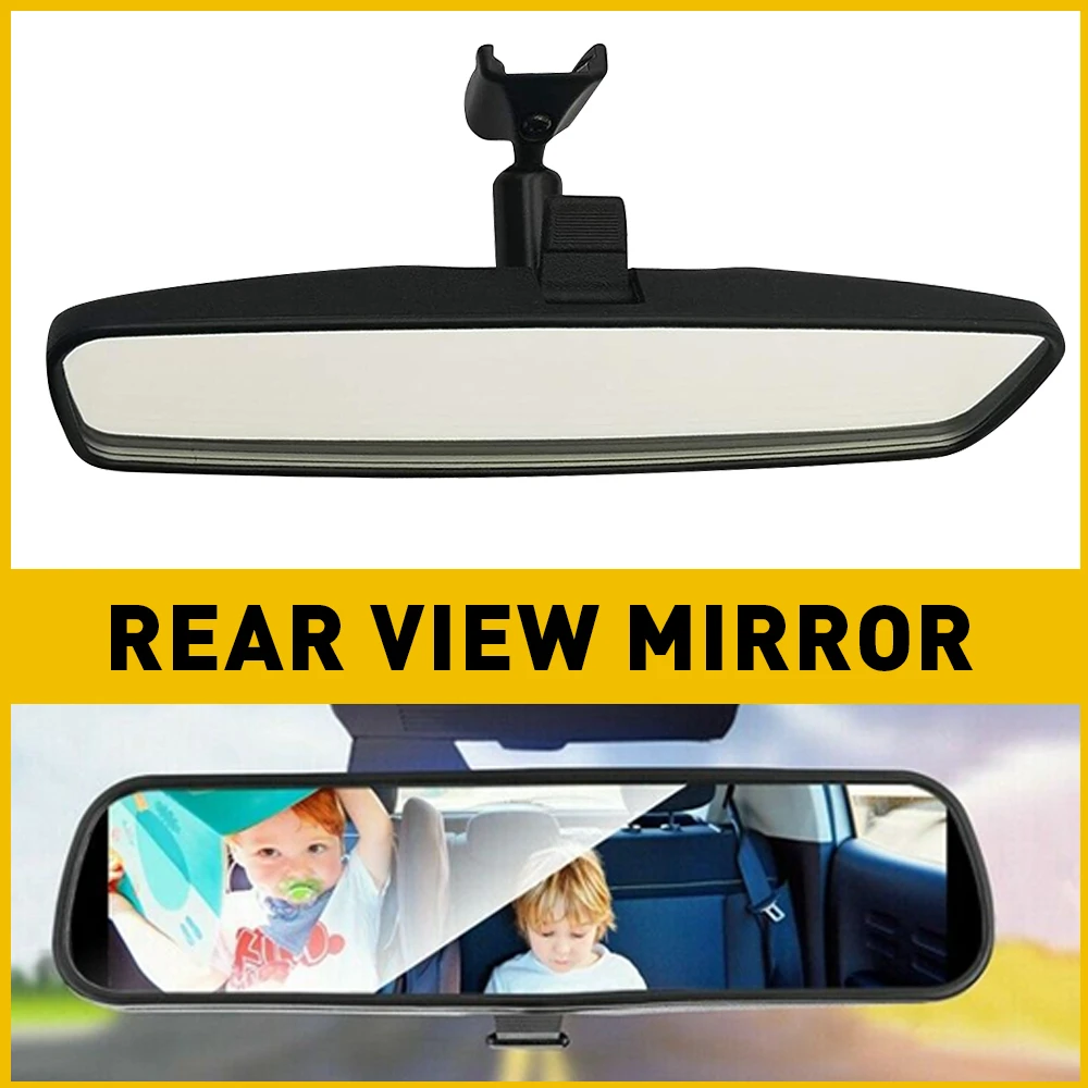 Espejo retrovisor Interior Universal de 10 ", repuesto de día y noche para accesorios para coche, 8"| | - AliExpress