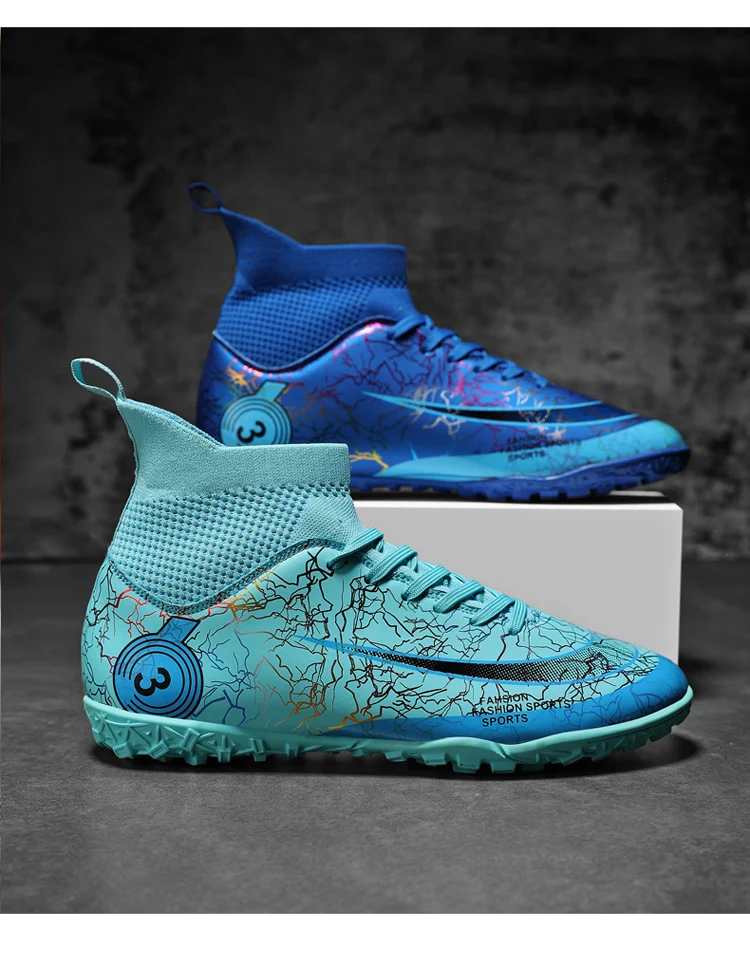 Long Spikes Society Herren Fußball Indoor Rasentraining Fast Field Boots Cleats Mann Turnschuhe Futsal Fußballschuhe_voghion.com