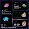 Archaeological Excavation Table Games DIY Handmade Moon Planet Digging Gemstones Puzzle Board Games Puzzle Toys Gift for Kids 3