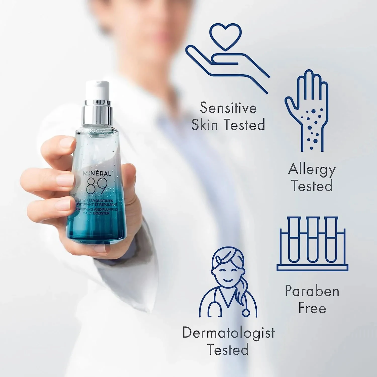 6PCS Mineral 89 Pure Clear Daily Enhanced Moisturizing Serum 50ml for sensitive and dry skin