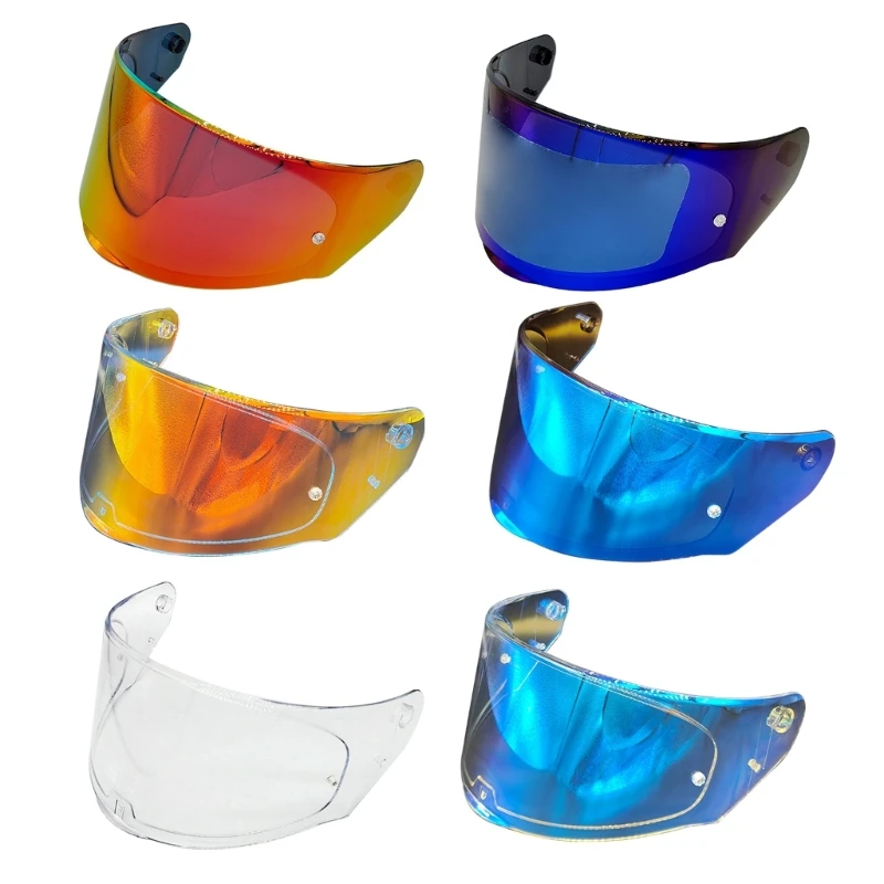 

Helmet Lens Visor, Motorcycles Wind Shield Open Face Helmet Lens Visor Shield Full Face Fit For FF353 320 328